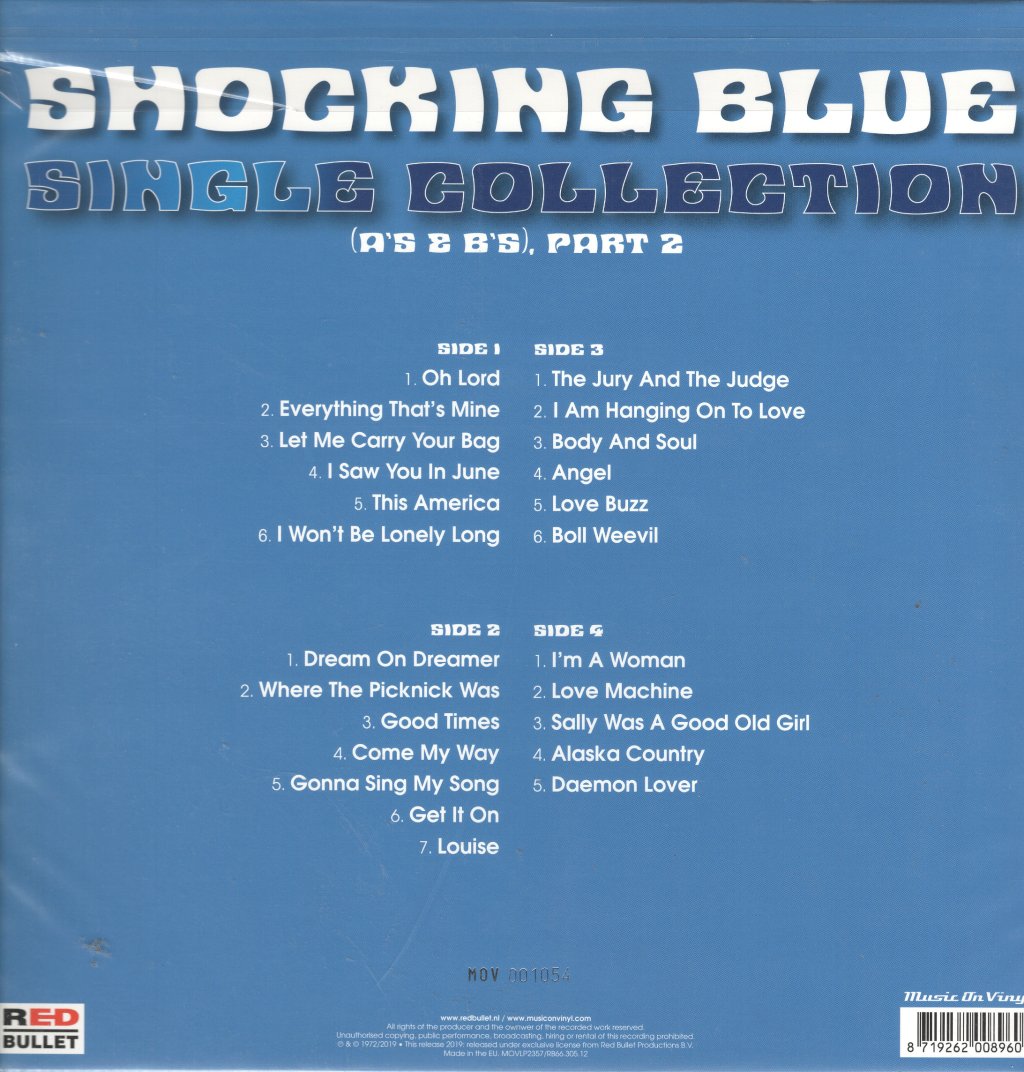 Shocking Blue - Single Collection Part 2 - Double Lp
