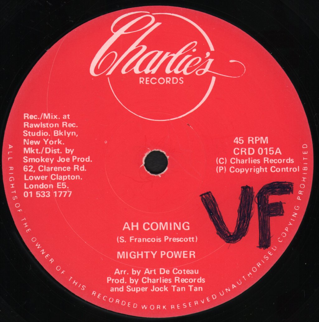 Mighty Power - Ah Coming - 12 Inch