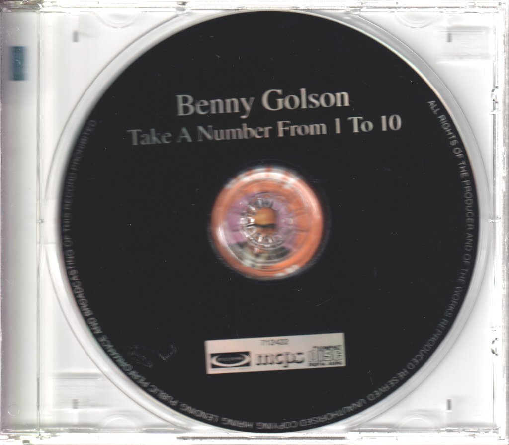 Benny Golson - Take A Number From 1 To 10 - Cd