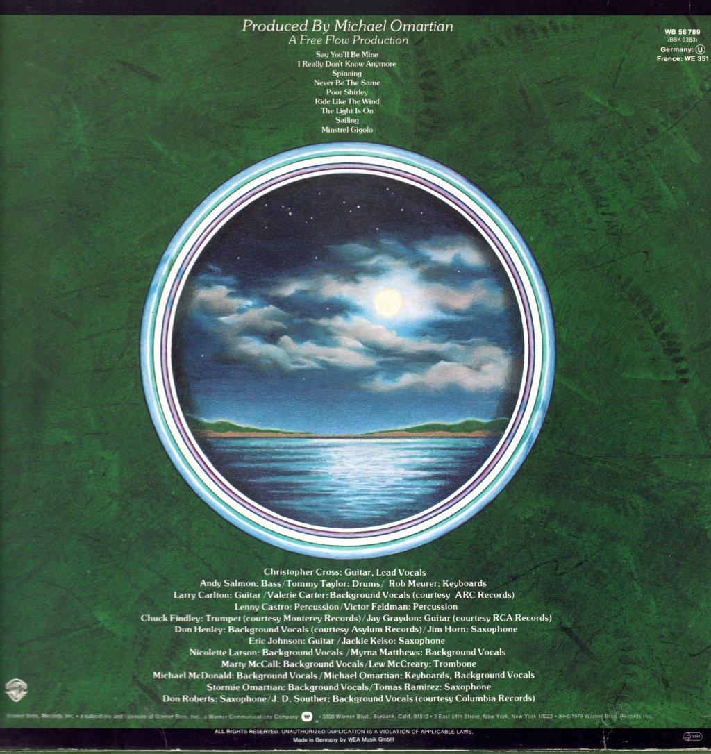 Christopher Cross - Christopher Cross - Lp