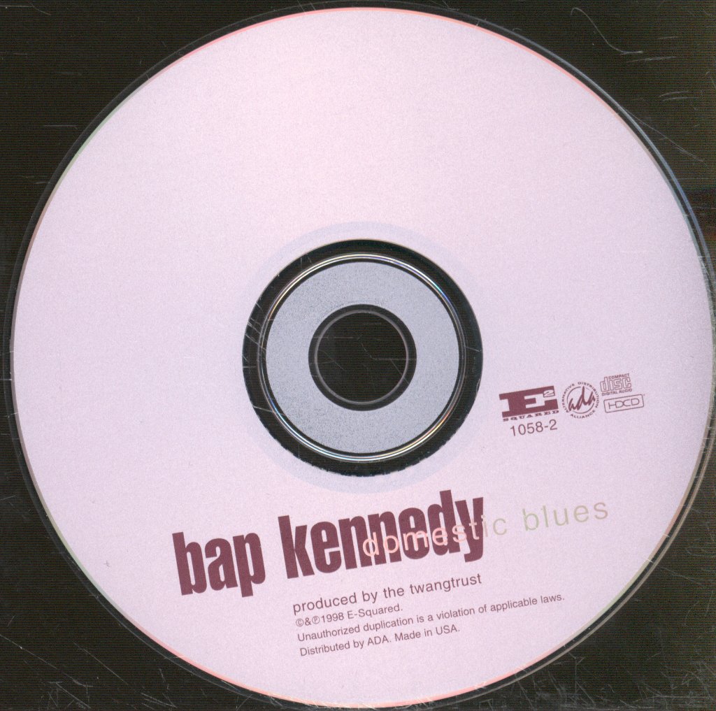 Bap Kennedy - Domestic Blues - Cd