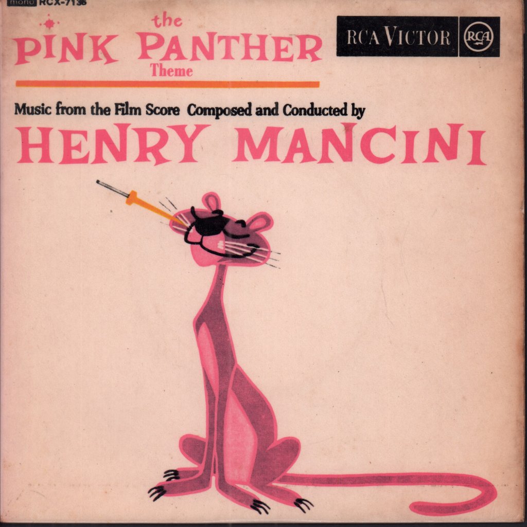 Henry Mancini - Pink Panther Theme Music From The Film Score - 7 Inch