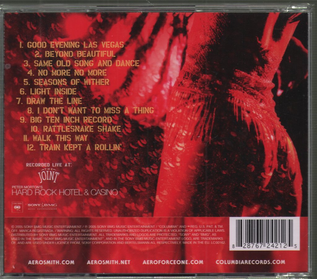 Aerosmith - Rockin The Joint - Cd