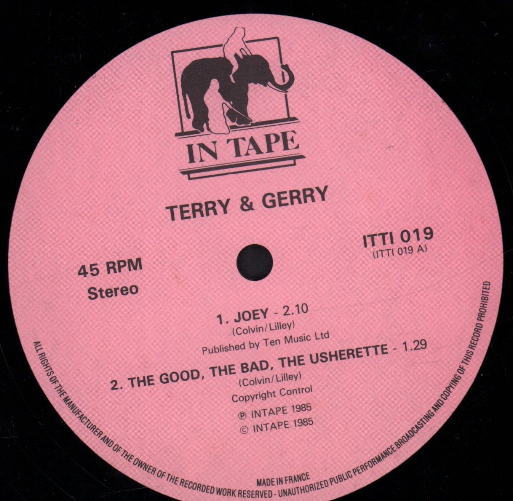 Terry And Gerry - Banking On Simon - 12 Inch