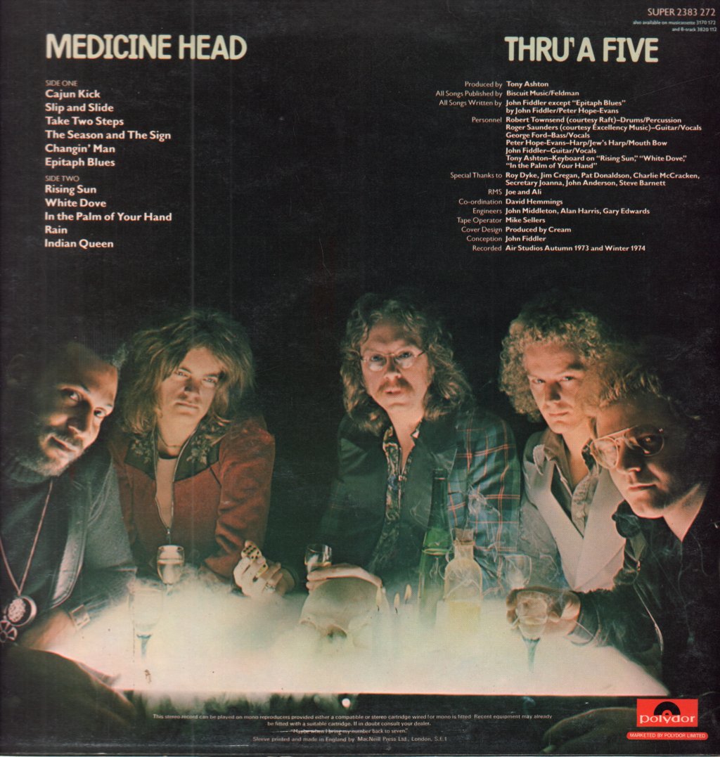 Medicine Head - Thru A Five - Lp