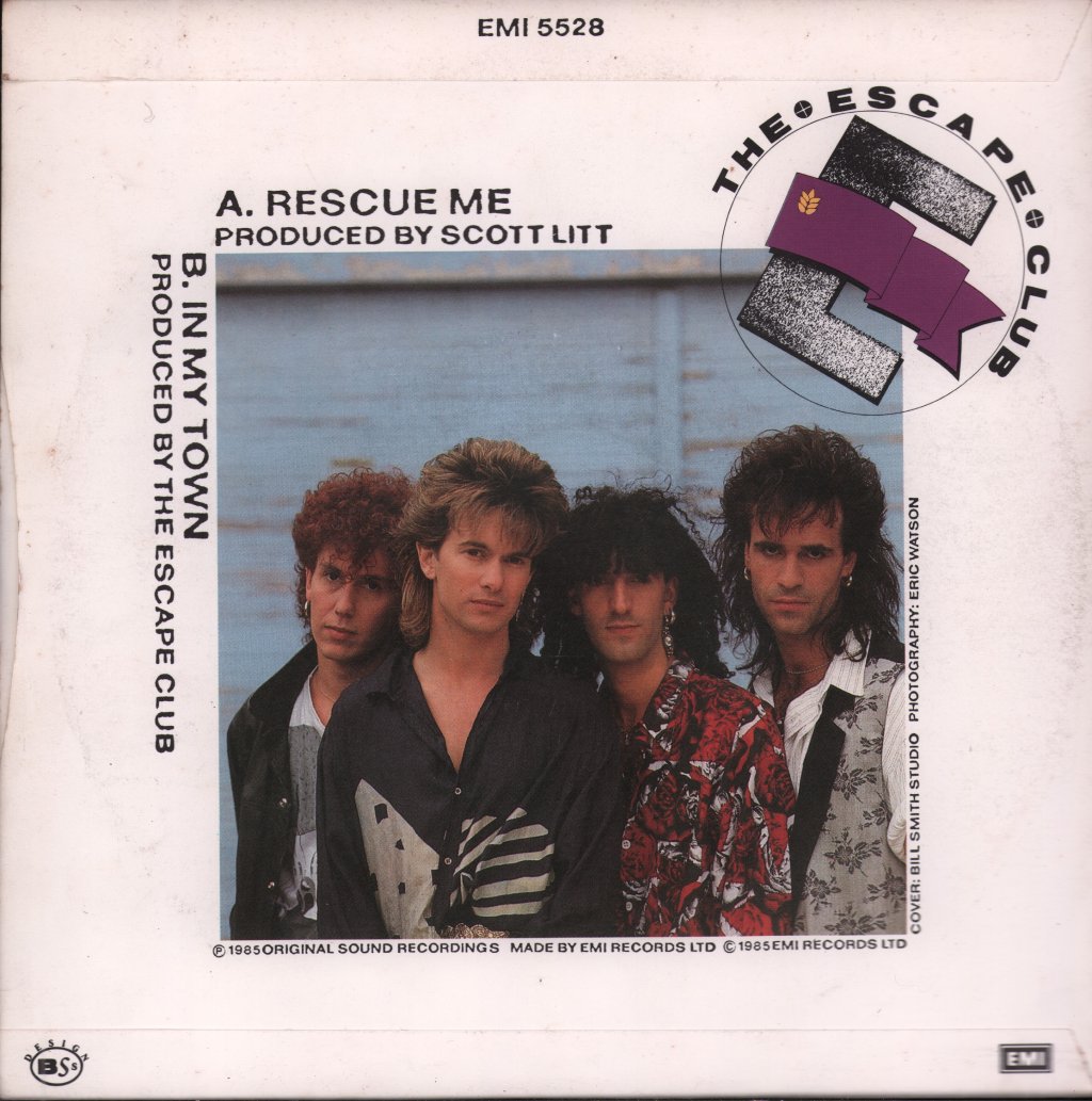 Escape Club - Rescue Me - 7 Inch