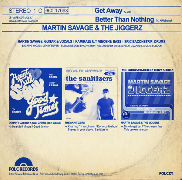 Martin Savage and the Jiggerz - Get Away - 7 Inch