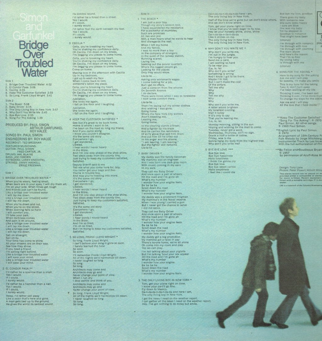 Simon And Garfunkel - Bridge Over Troubled Water - Lp