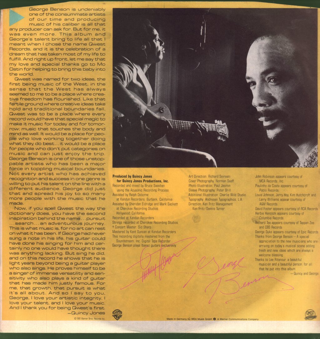 George Benson - Give Me The Night - Lp