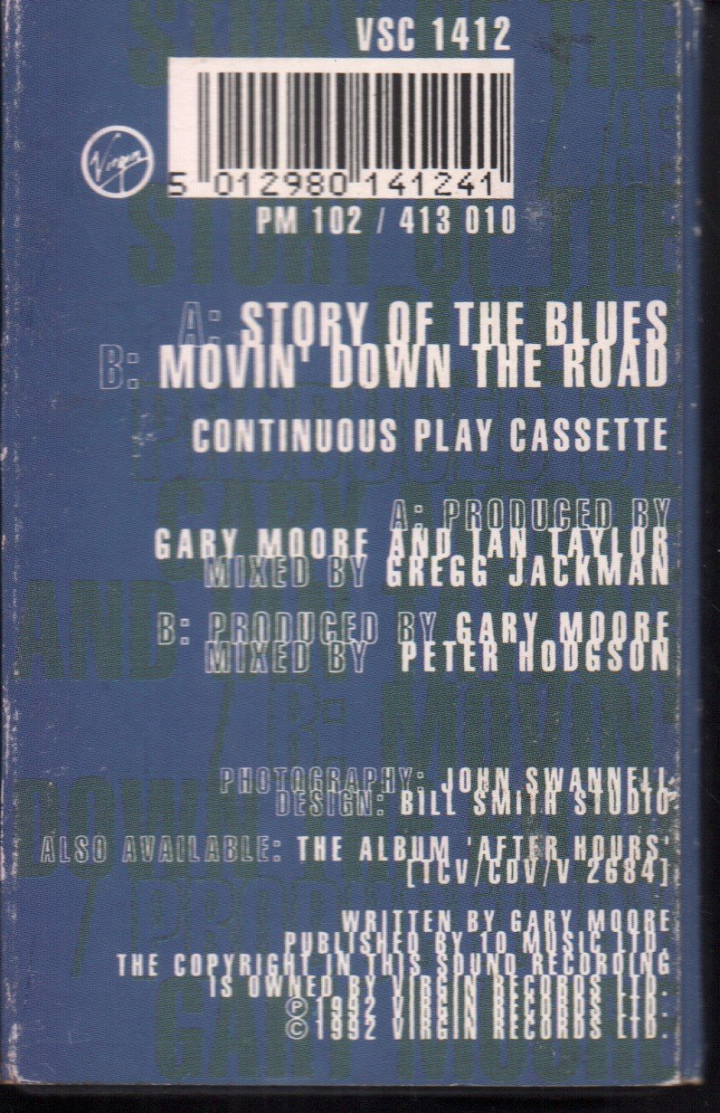 Gary Moore - Story Of The Blues - Cassette