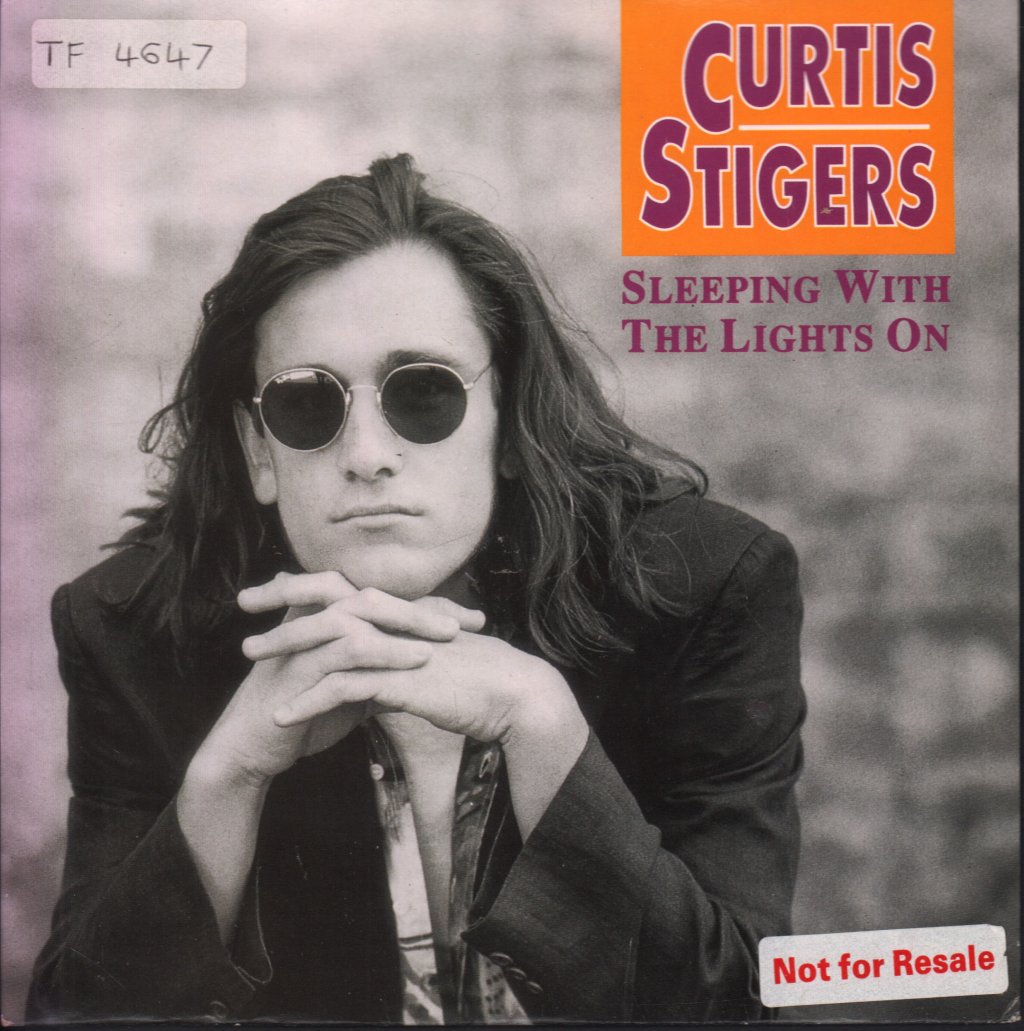 Curtis Stigers - Sleeping With The Lights On - 7 Inch