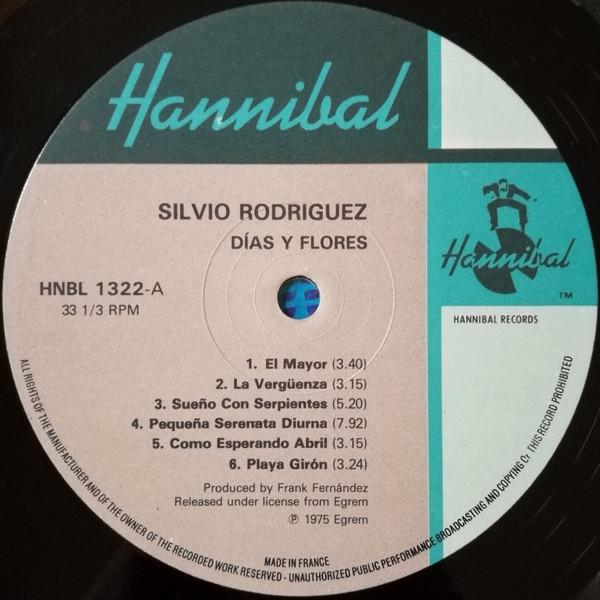 Silvio Rodriguez - Dias Y Flores - Lp