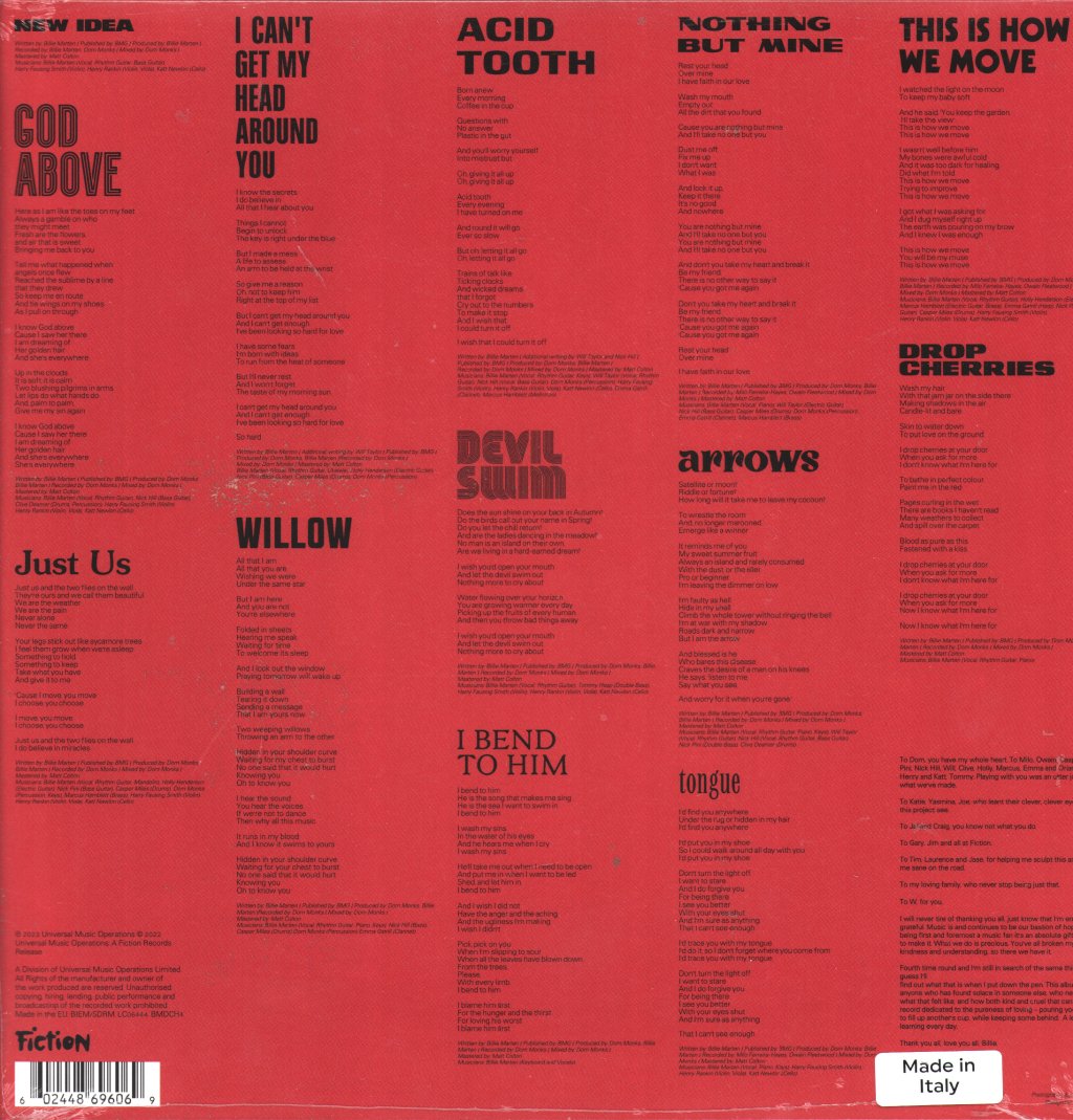 Billie Marten - Dropping Cherries - Lp