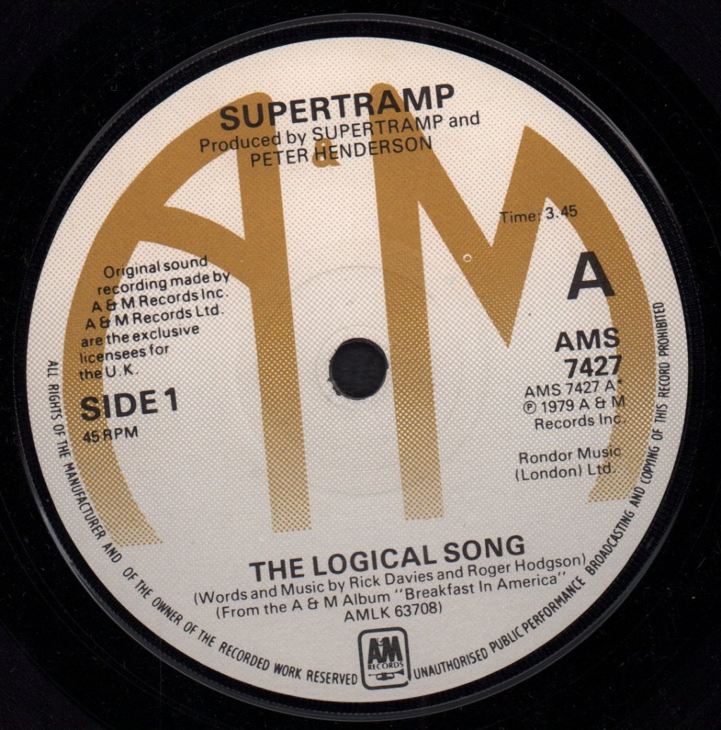 Supertramp - Logical Song - 7 Inch