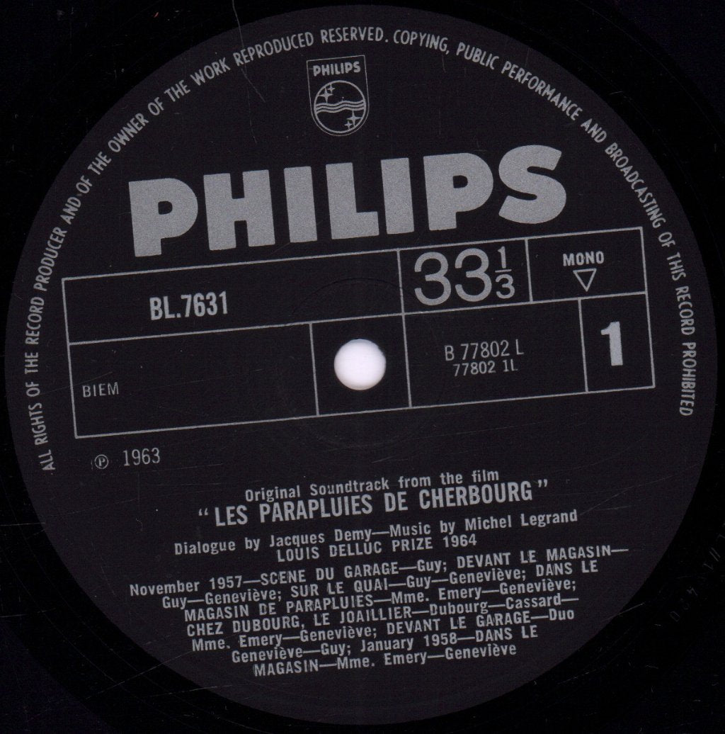 Les Parapluies De Cherbourg - Original Soundtrack - Lp