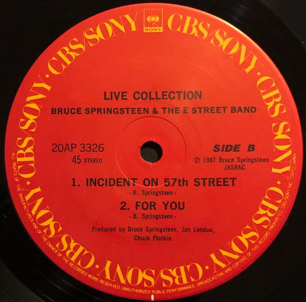 Bruce Springsteen & The E-Street Band - Live Collection - 12 Inch