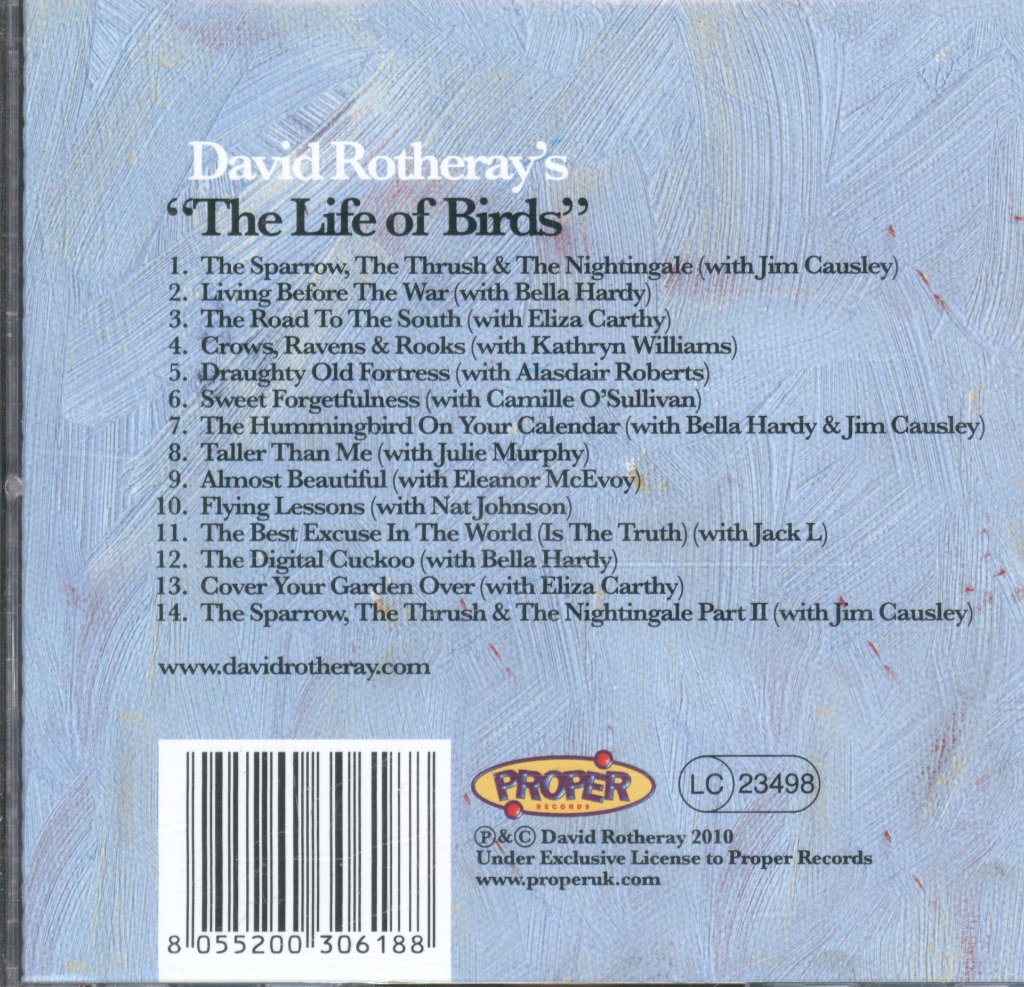 David Rotheray - Life Of Birds - Cd