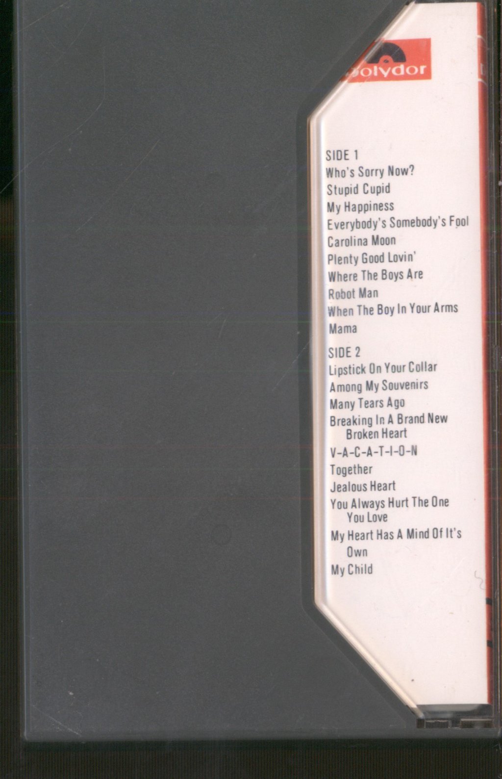 Connie Francis - 20 All Time Greats - Cassette