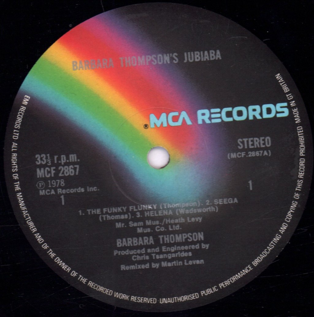Barbara Thompson - Jubiaba - Lp
