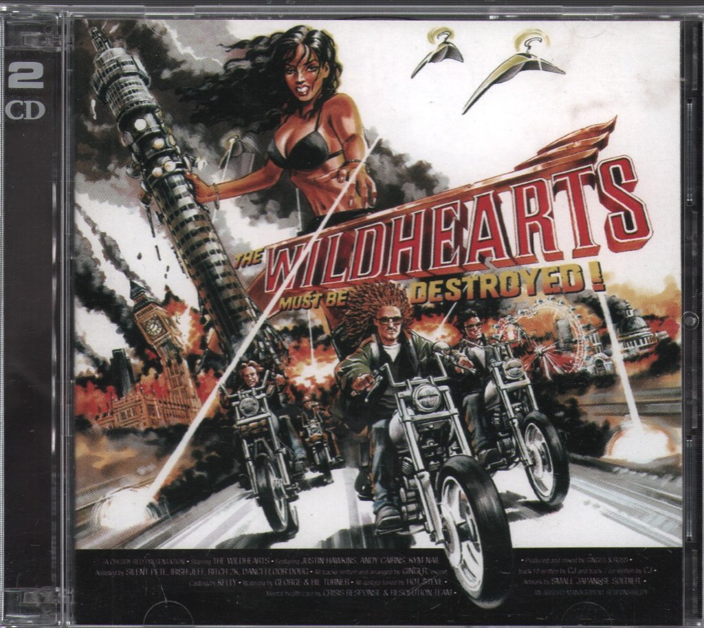 Wildhearts - Wildhearts Must Be Destroyed - Double Cd