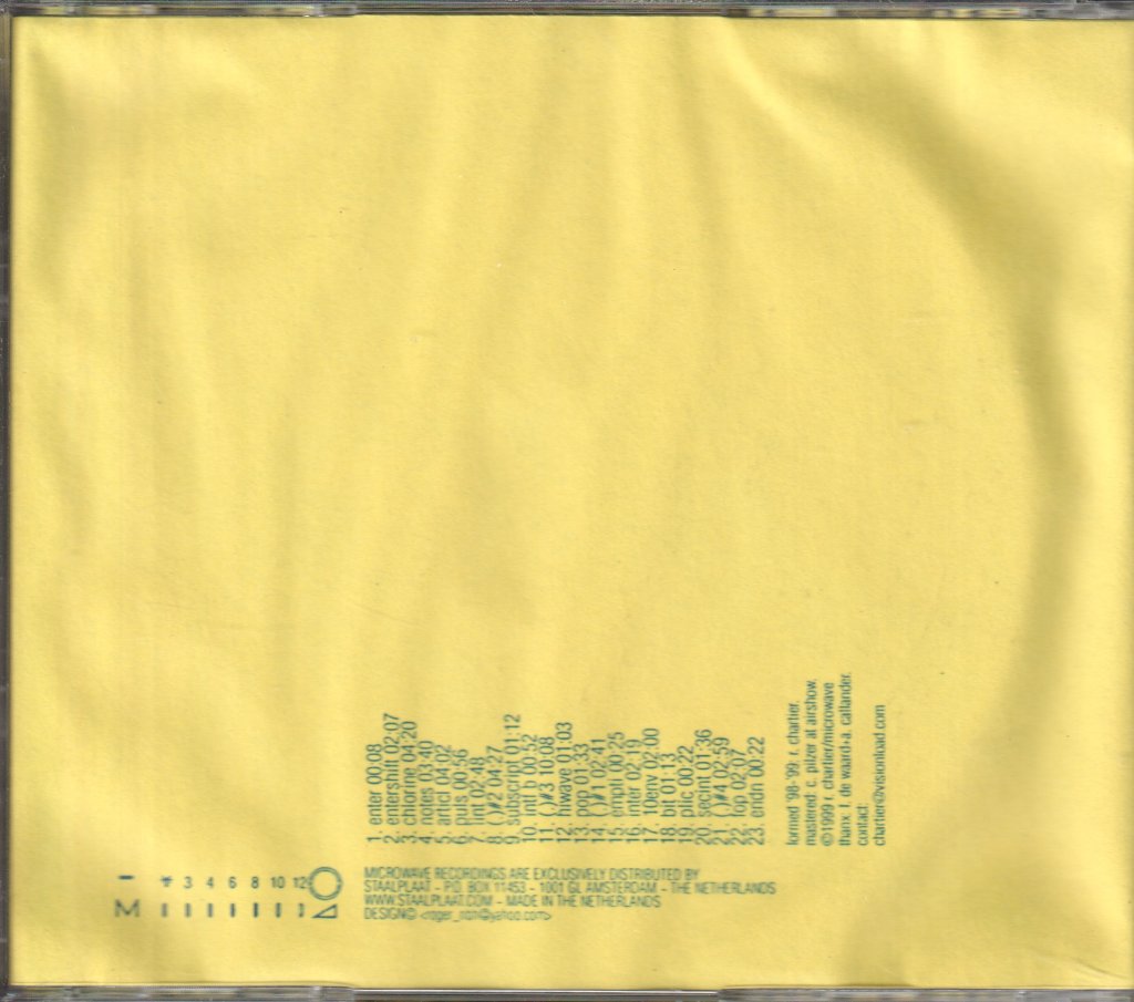 Richard Chartier - Post-Fabricated - Cdr