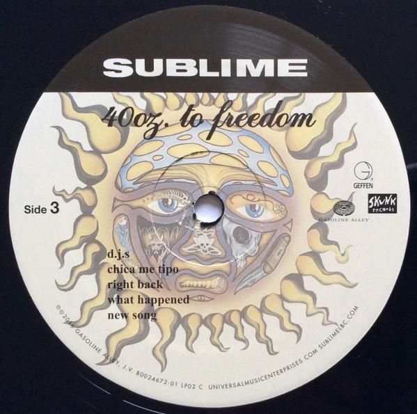 sublime (punk/ska band) - 40oz. To Freedom - Double Lp