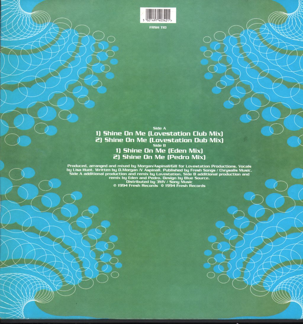Lovestation - Shine On Me - 12 Inch