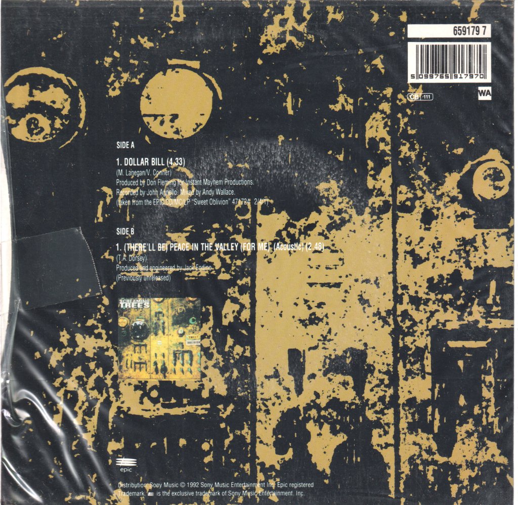Screaming Trees (Us Group) - Dollar Bill - 7 Inch