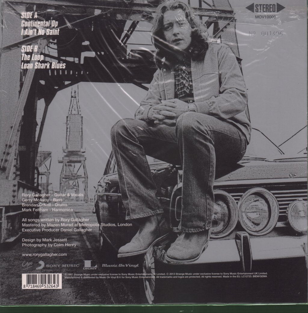 Rory Gallagher - Continental Op - 10 Inch