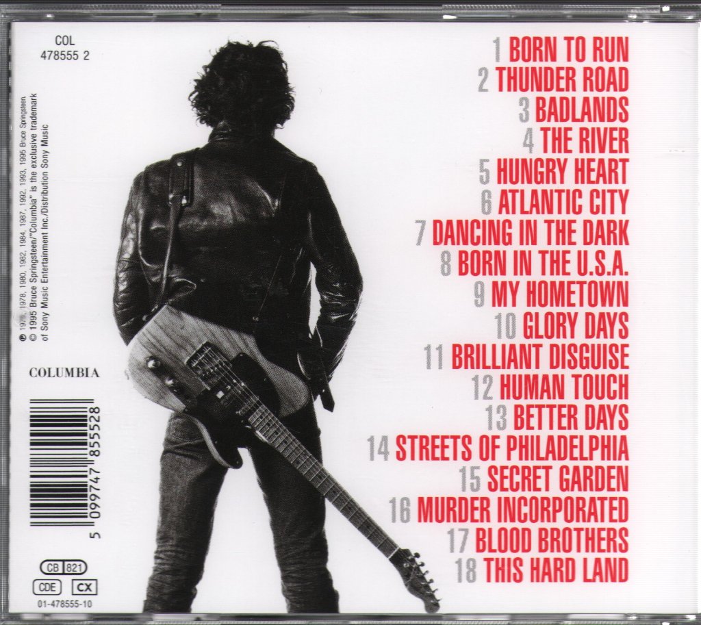 Bruce Springsteen - Greatest Hits - Cd