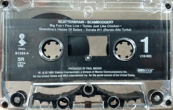 Scatterbrain (Metal Group) - Scamboogery - Cassette