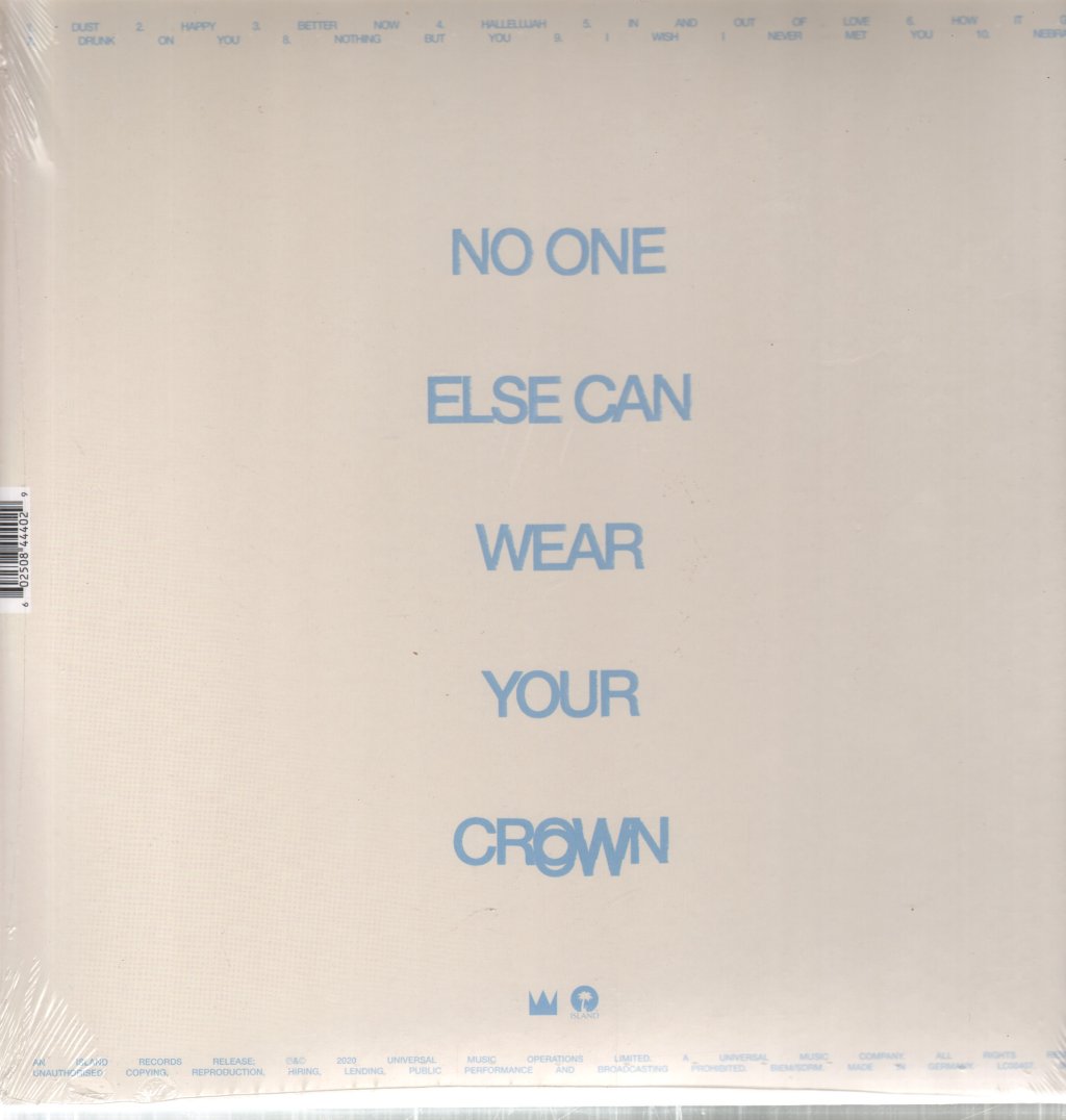 Oh Wonder - No One Else Can Wear Your Crown - Lp