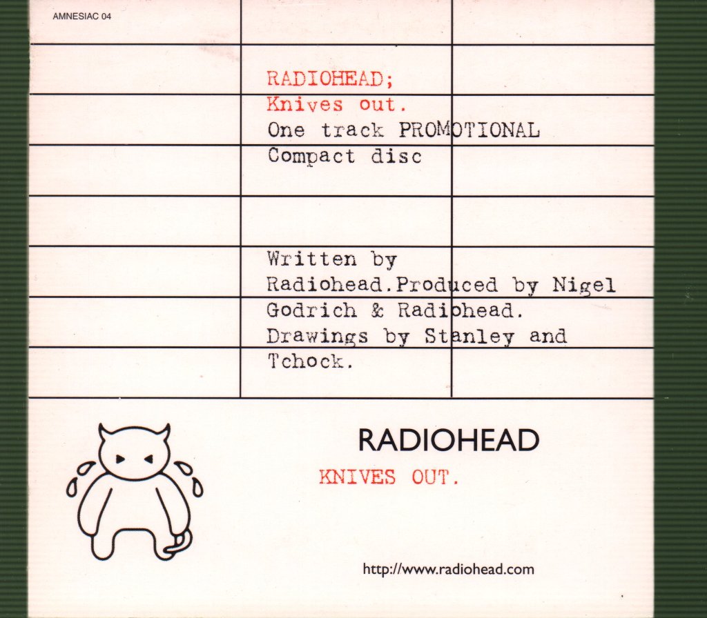 Radiohead - Knives Out - Cd