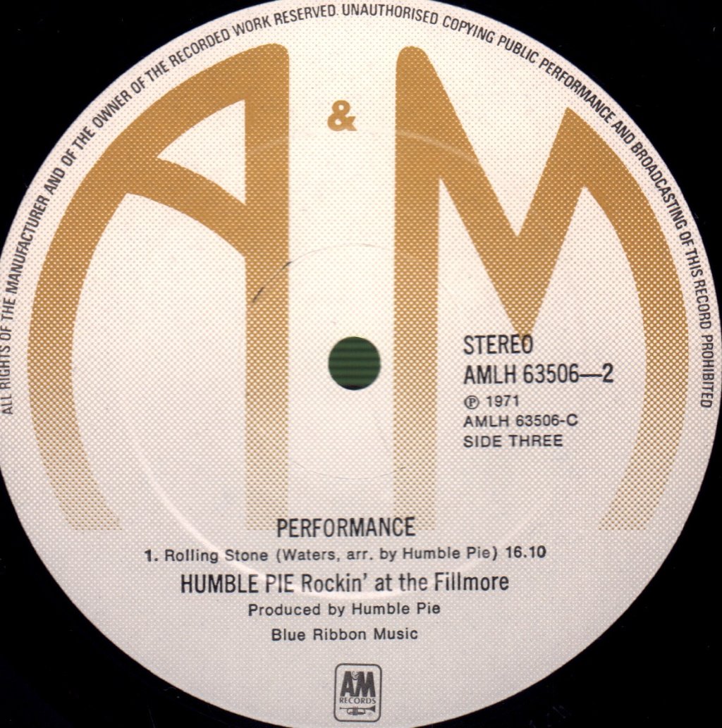 Humble Pie - Performance - Double Lp