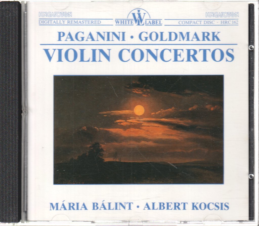 Mária Bálint • Albert Kocsis - Paganini / Goldmark - Violin Concertos - Cd