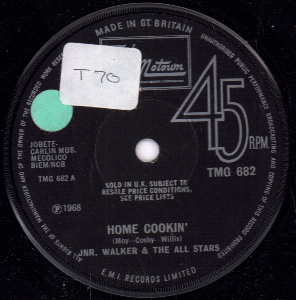 Junior Walker And The All Stars - Home Cookin' - 7 Inch