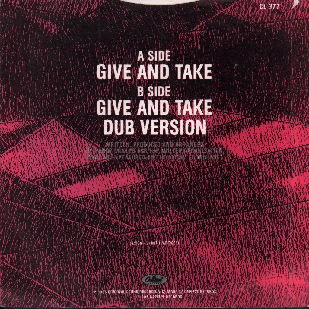 Brass Construction - Give And Take - 7 Inch