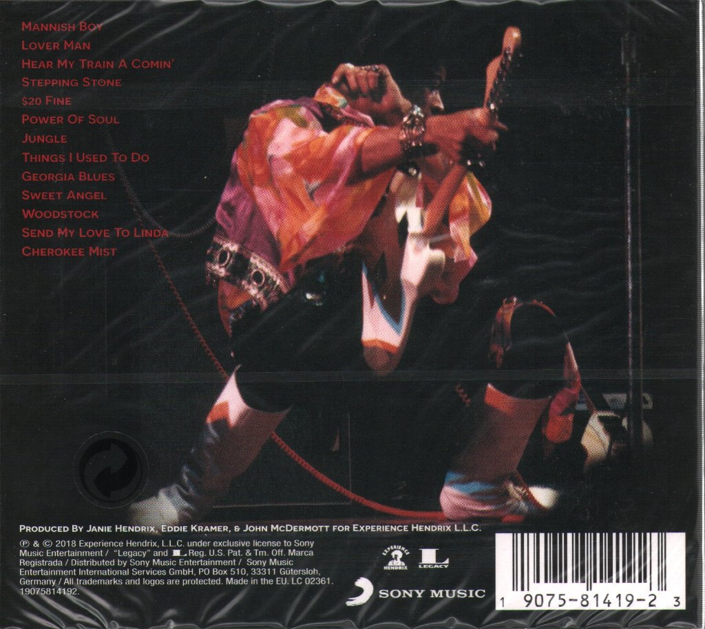 Jimi Hendrix - Both Sides Of The Sky - Cd