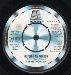 Stevie Wonder - Outside My Window - 7 Inch