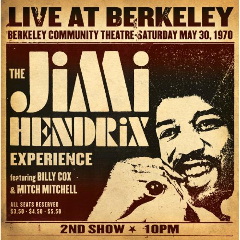 Jimi Hendrix Experience - Live At Berkeley - Double Lp