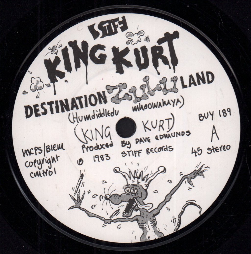 King Kurt - Destination Zululand - 7 Inch
