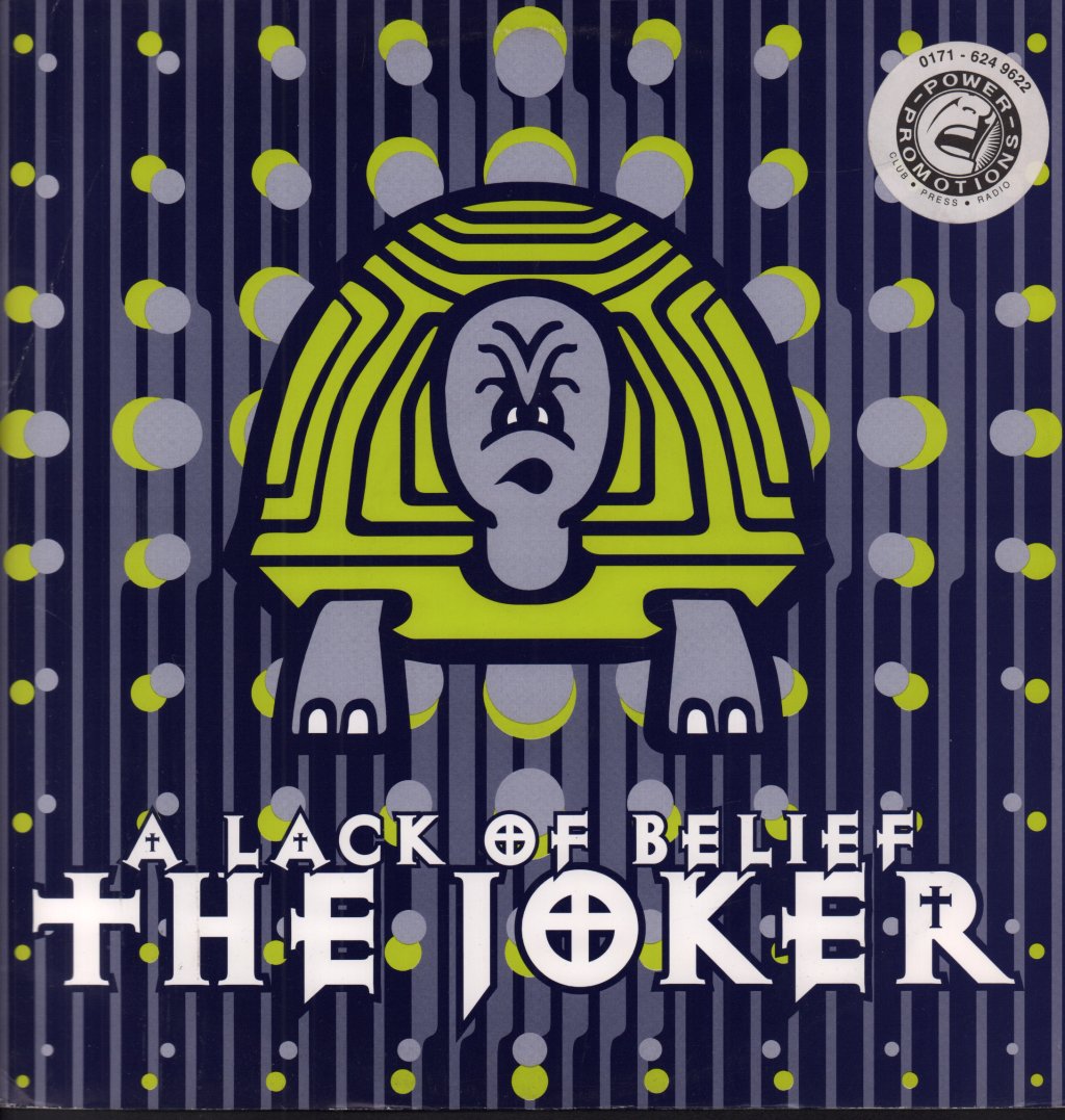 Joker (Electronica) - A Lack Of Belief - 12 Inch