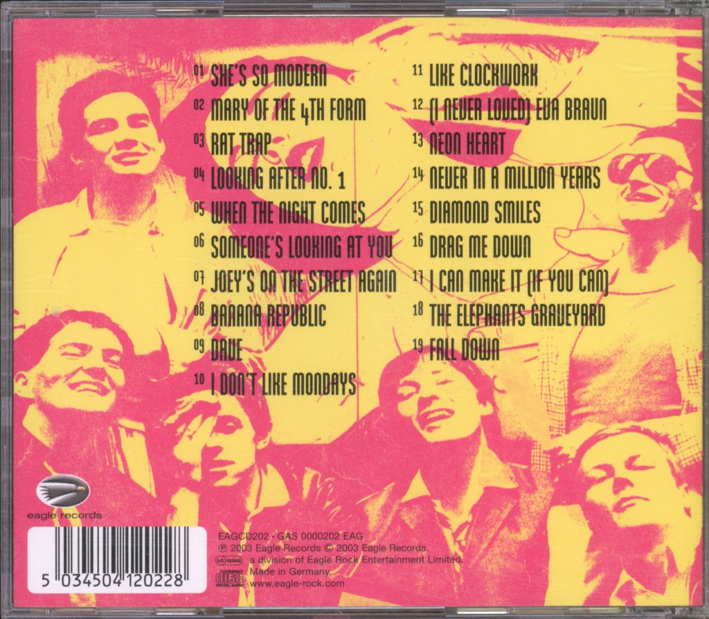 Boomtown Rats - Best Of - Cd