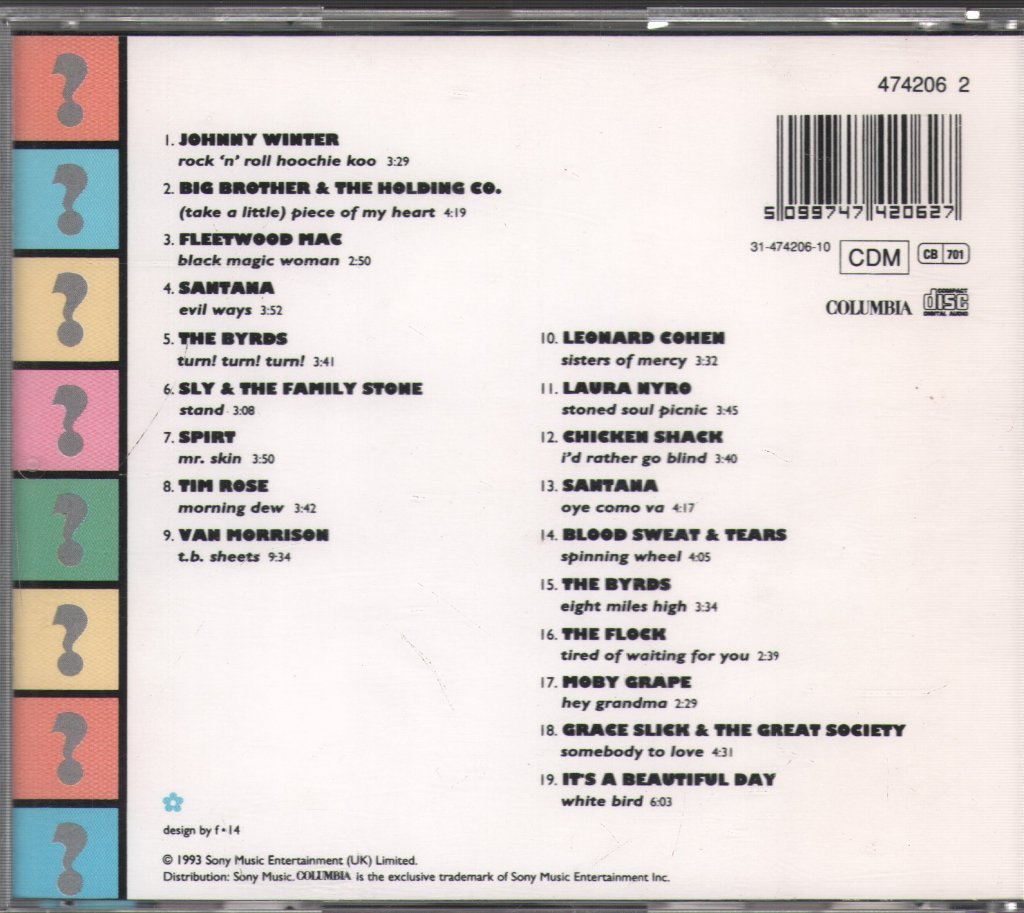 Various Artists - Out Of Our Heads, The Underground Sound 1965-1970 - Cd