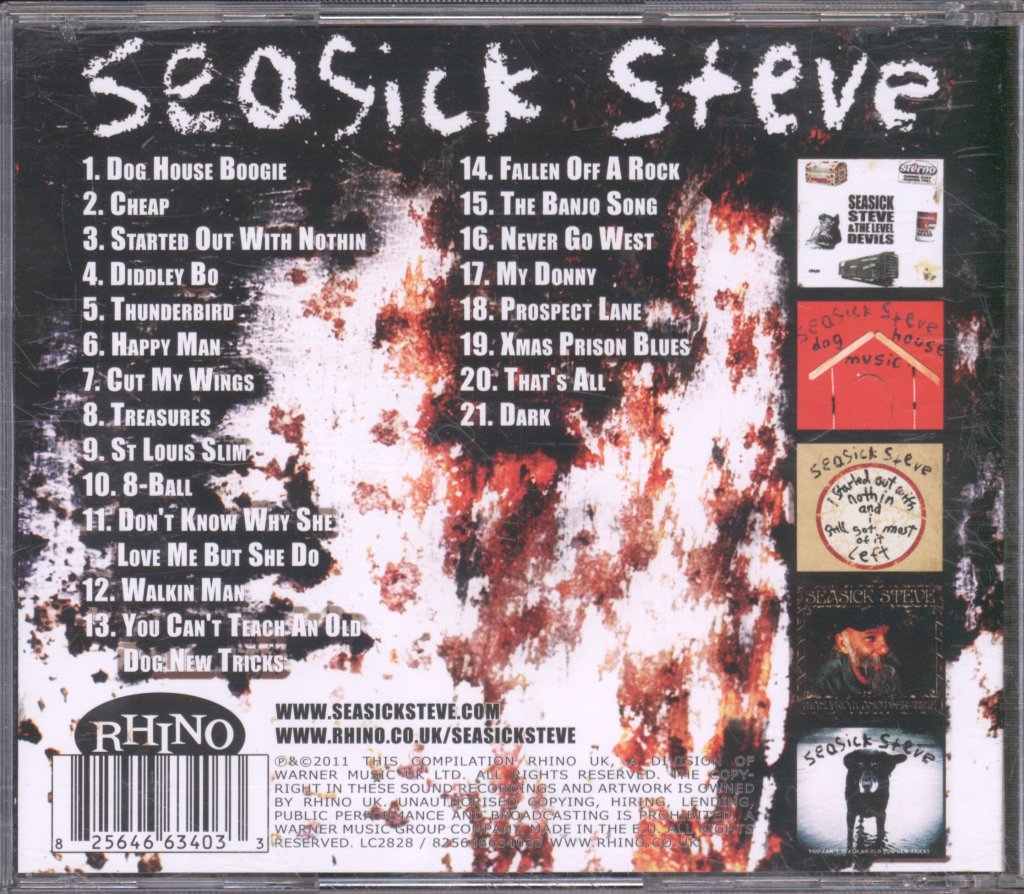 Seasick Steve - Walkin' Man: The Best Of - Cd