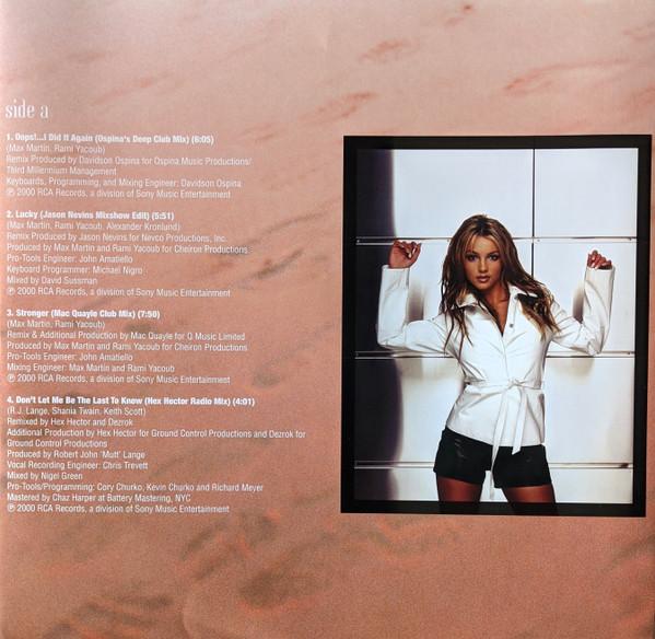 Britney Spears - Oops!...I Did It Again (Remixes And B-Sides) - Lp