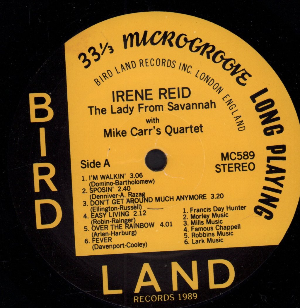 Irene Reid - Lady From Savannah - Lp