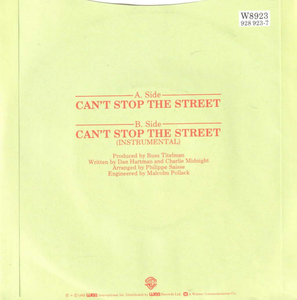 Chaka Khan - (Krush Groove) Can't Stop The Street - 7 Inch