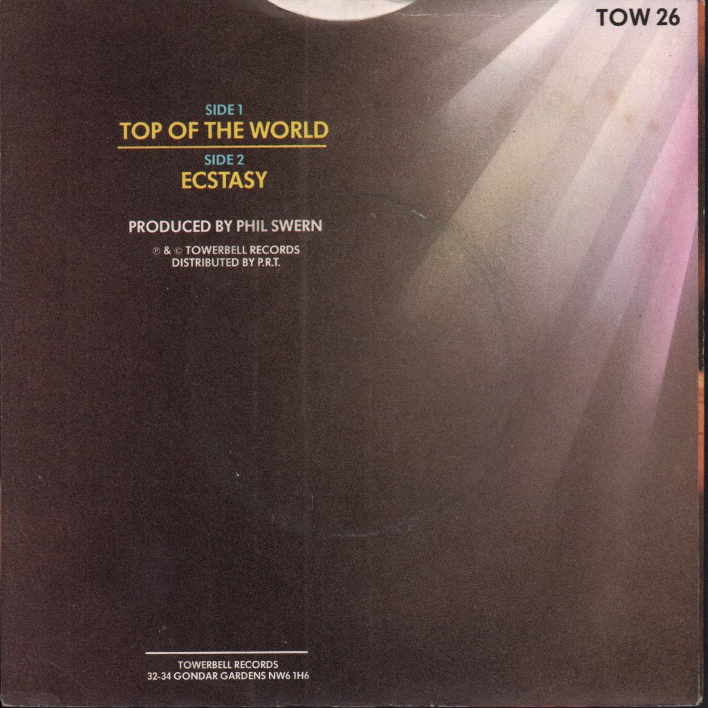 Romantics - Top Of The World - 7 Inch