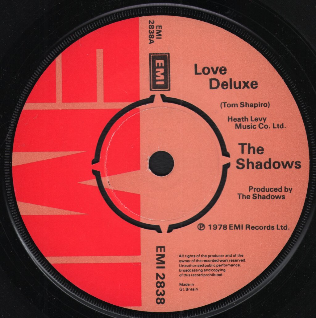 Shadows - Love Deluxe - 7 Inch